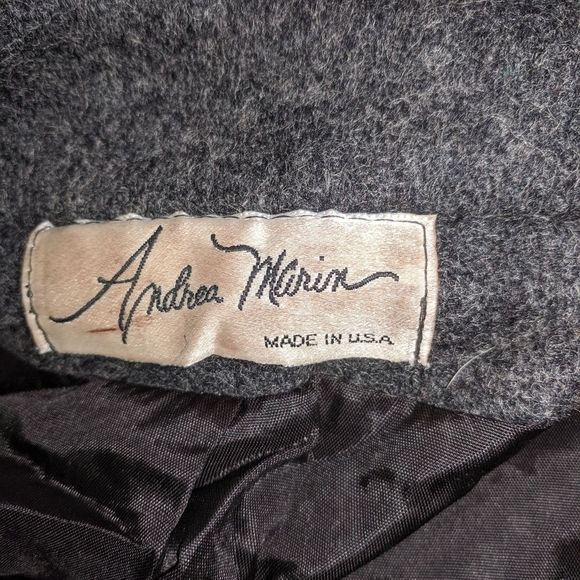 Andrea Marin wool blazer cape coat - Picture 4 of 4